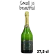 Media botella de Champagne Deutz Brut Classic 37,5cl, vista frontal