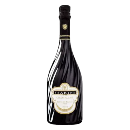 Bottle of Tsarine Blanc de Blancs Champagne