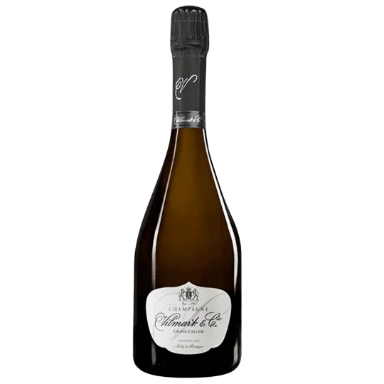 Botella de Champagne Vilmart Grand Cellier Premier Cru, vista frontal