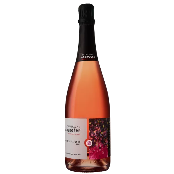 A. BERGERE champagne Rosé De Saignée