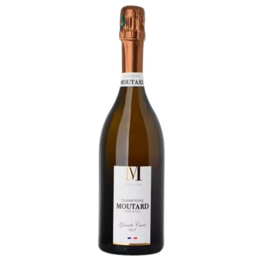 Botella de Champagne Moutard Brut Grande Cuvée 75cl - Pinot Noir de la Côte des Bar
