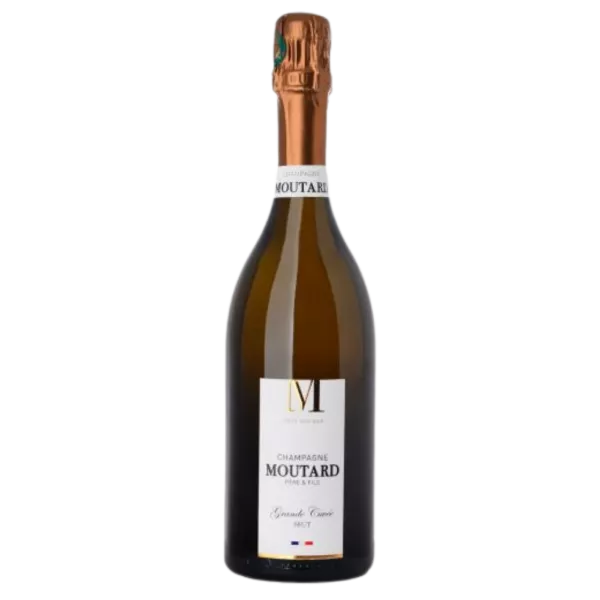 Botella de Champagne Moutard Brut Grande Cuvée 75cl - Pinot Noir de la Côte des Bar