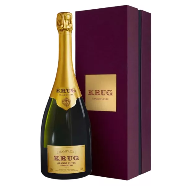Champagne Grande Cuvée de Krug - Descubrir en un estuche de regalo
