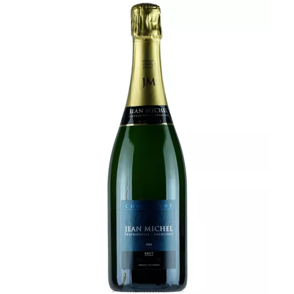 Botella de Champagne Jean Michel Blanc de Meunier Millésime 2018, vista frontal