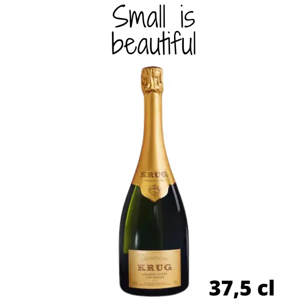 Half Bottle of Champagne KRUG Grande Cuvée Without box