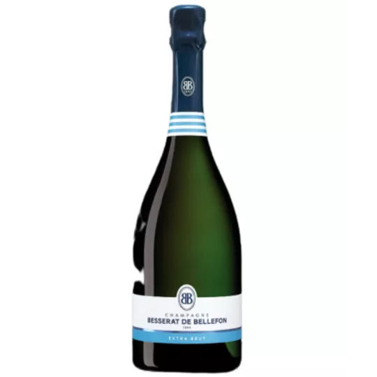 Botella de Champagne Besserat de Bellefon Extra Brut, 75cl, vista frontal