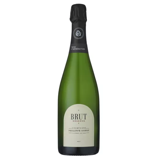 Etiqueta para Champagne PHILIPPE GONET Brut Réserve - Elegancia chispeante en botella