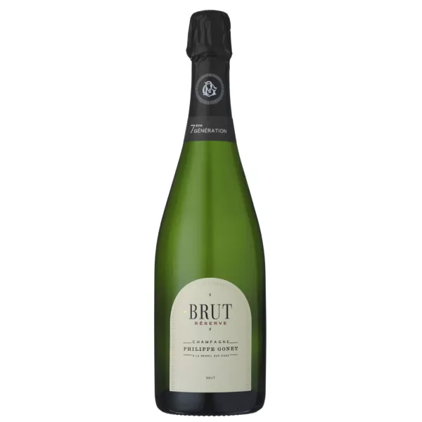 Etiqueta para Champagne PHILIPPE GONET Brut Réserve - Elegancia chispeante en botella