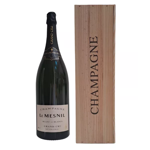 Champagne Jéroboam Le Mesnil Brut Blanc de Blancs Grand Cru 3 litros - botella gran formato 100% Chardonnay