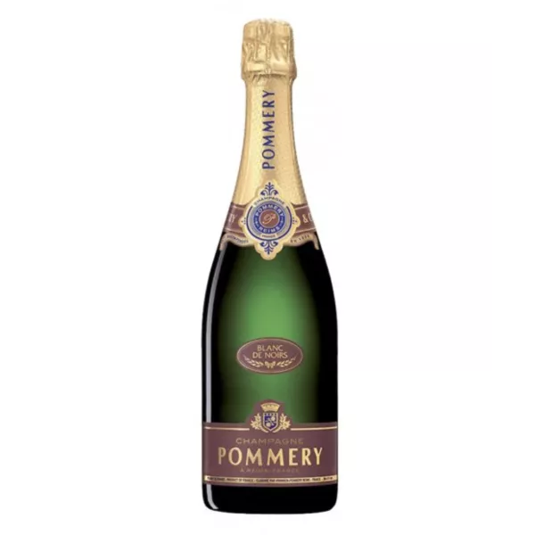 Botella de Champagne Pommery Apanage Blanc de Noirs 75cl, vista frontal