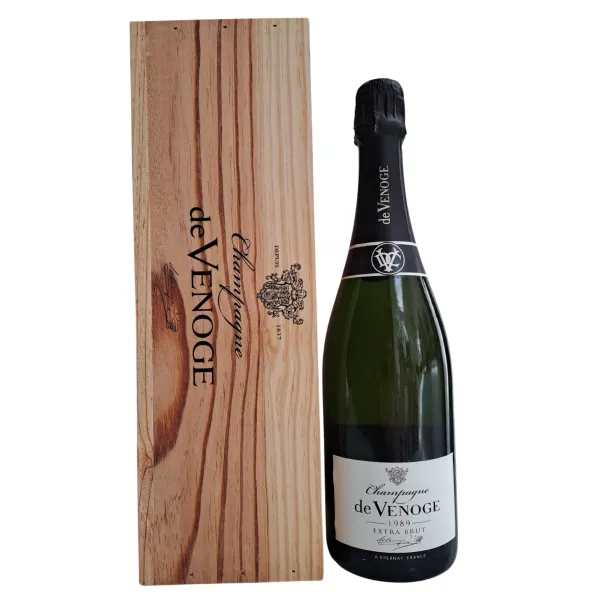 De Venoge Vinotheque Extra Brut 1989 Vintage box