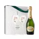 PERRIER-JOUËT Grand Brut gift sets with 2 champagne glasses