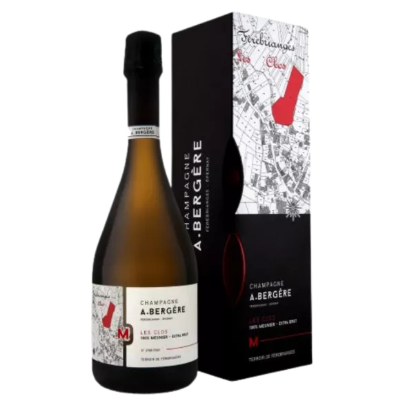A. BERGERE champagne Les Clos Blanc De Noirs Extra-Brut 2020 vintage