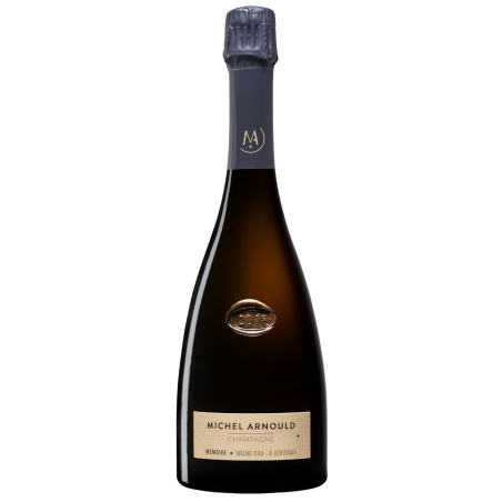 Botella de champán Michel Arnould Mémoire de Vignes 2018, Grand Cru Verzenay, Pinot Noir vieilles vignes
