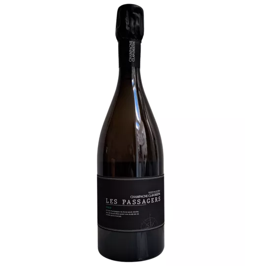 Botella de Champagne Clandestin cuvée Fiole 2022 degüelle septiembre 2024