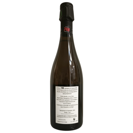 Champagne Jacquesson 748 degüelle septiembre 2024