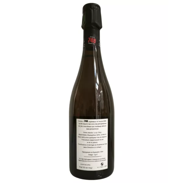 Champagne Jacquesson 748 - Degüelle septiembre 2024