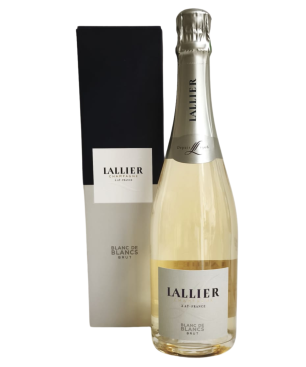 Botella de champán Lallier Blanc de Blancs