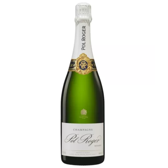 Jeroboam de Champagne Pol Roger Brut sin estuche de madera - elegante botella de 3L