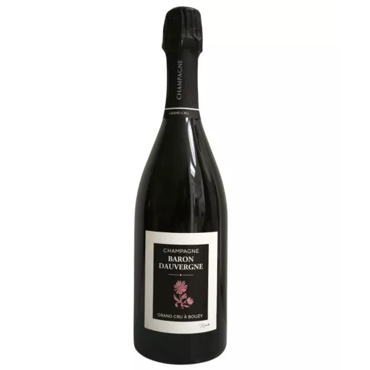 Botella de champán Baron Dauvergne Grand Cru Elégance Rosé