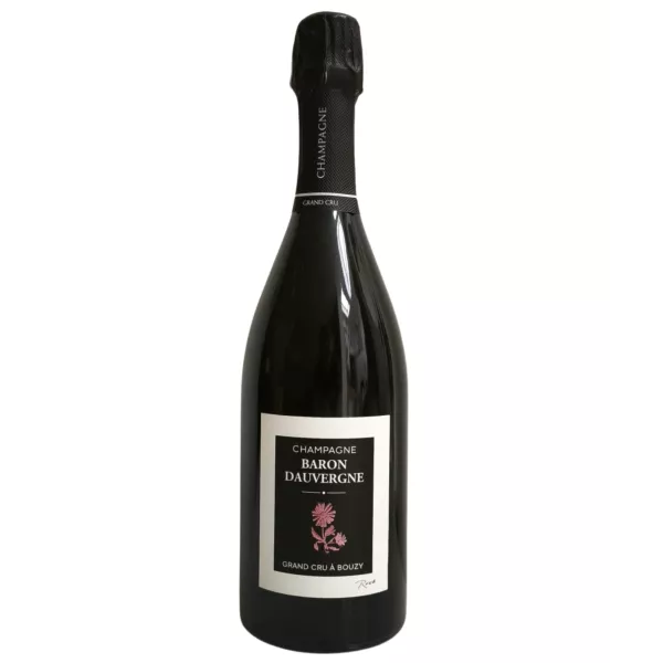 Botella de champán Baron Dauvergne Grand Cru Elégance Rosé