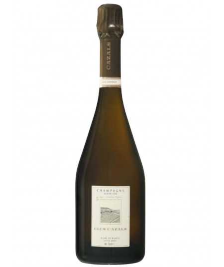 Botella de Champagne Cazals Clos Cazals 2015 Grand Cru Blanc de Blancs