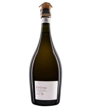 Botella de Champagne Épître Act 19 cosecha 2019, Blanc de Noirs Extra-Brut, Premier Cru de la Montagne de Reims - Domaine Crucif