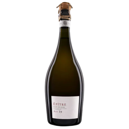 Botella de Champagne Épître Act 19 cosecha 2019, Blanc de Noirs Extra-Brut, Premier Cru de la Montagne de Reims - Domaine Crucif