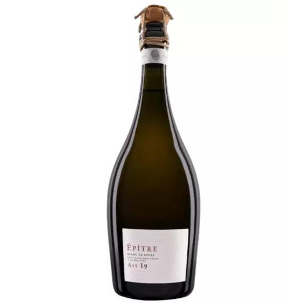 Botella de Champagne Épître Act 19 cosecha 2019, Blanc de Noirs Extra-Brut, Premier Cru de la Montagne de Reims - Domaine Crucif