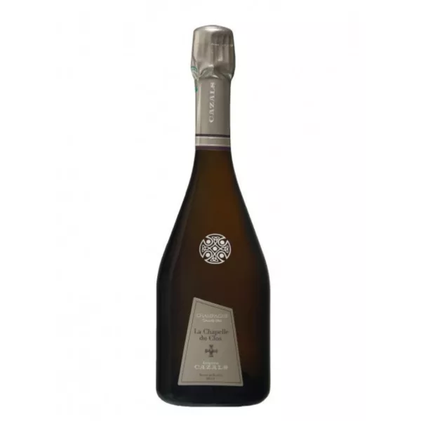 Botella de Champagne Cazals Clos de la Chapelle 2018 - Grand Cru Blanc de Blancs Chardonnay d'Oger