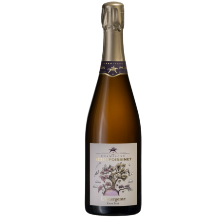 Botella de Champán Poissinet L'Émergente - Cuvée Biodinámica Vallée de la Marne