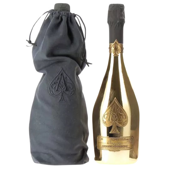 Botella Magnum Armand de Brignac Brut Gold 1,5L con bolsa textil