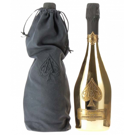 Botella Magnum Armand de Brignac Brut Gold 1,5L con bolsa textil