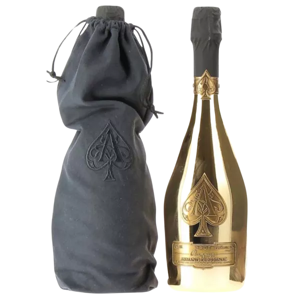 Botella Magnum Armand de Brignac Brut Gold 1,5L con bolsa textil