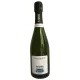 Botella de Champagne R.Faivre Les Reflets du Clocher Extra Brut, etiqueta blanco-negro, 750 ml.
