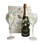 Set de regalo de champán PERRIER JOUET Belle Epoque 2016 con 2 copas Set de regalo de champán PERRIER JOUET Belle Epoque 2016 con 2 copas