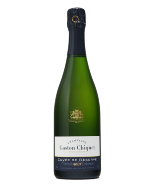 Botella de Champagne Gaston Chiquet Cuvée de Réserve Premier Cru - mezcla de Pinot Meunier, Chardonnay y Pinot Noir