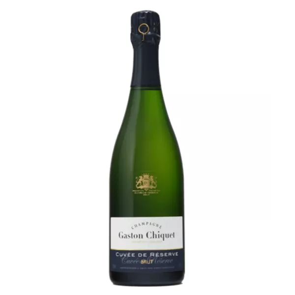 Botella de Champagne Gaston Chiquet Cuvée de Réserve Premier Cru - mezcla de Pinot Meunier, Chardonnay y Pinot Noir