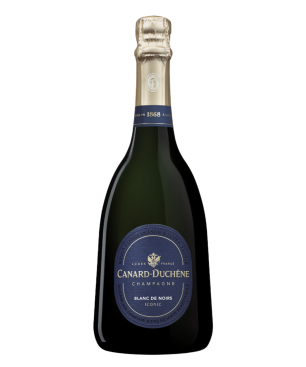 Botella de Champagne Canard-Duchêne Blanc de Noirs Iconic - Cuvée 100% Pinot Noir de la Montagne de Reims