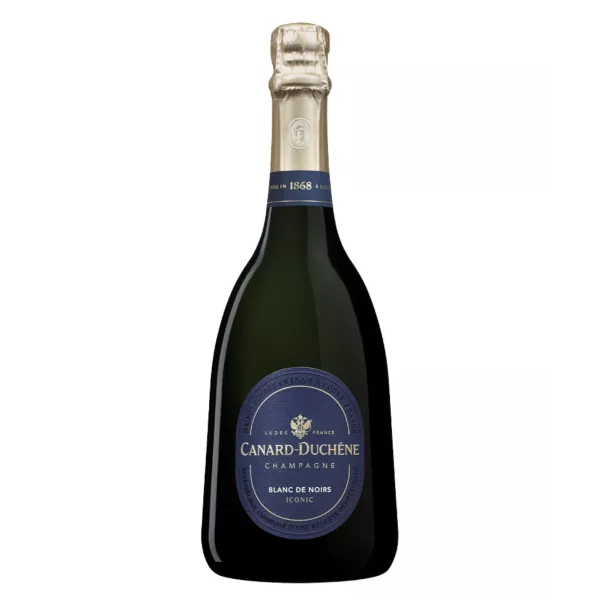 Botella de Champagne Canard-Duchêne Blanc de Noirs Iconic - Cuvée 100% Pinot Noir de la Montagne de Reims