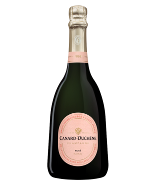 Champagne Canard-Duchêne Rosé Iconic - botella premium de rosé de saignée