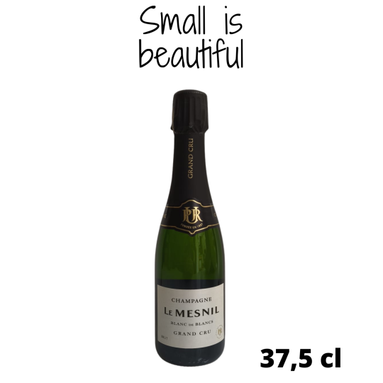 Media botella de Le Mesnil Brut Blanc de Blancs Grand Cru