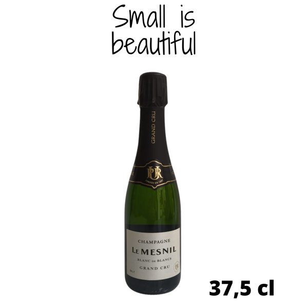 Media botella de Le Mesnil Brut Blanc de Blancs Grand Cru