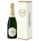 Botella de Champagne Alfred Gratien Brut Classique - una cuvée elaborada con uvas Chardonnay, Pinot Noir y Meunier, vinificada e