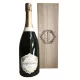 Champagne Magnum Alfred Gratien Brut 150 cl en estuche de madera - vinificación en barricas de roble, Chardonnay, Pinot Noir y M