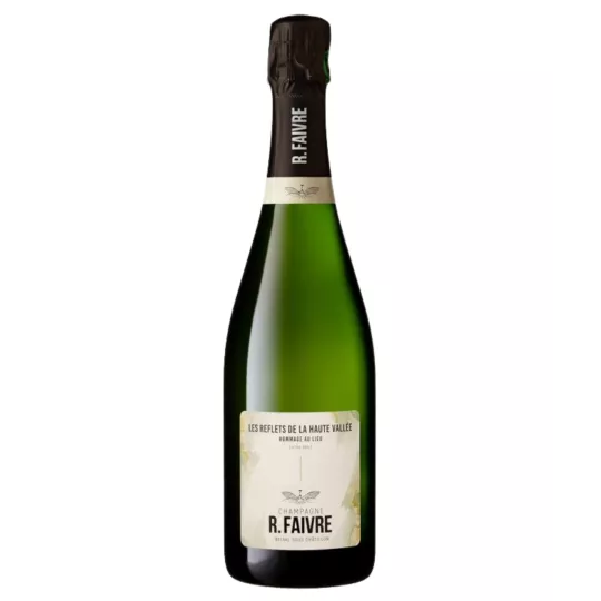 Champán R. Faivre Les Reflets de la Haute Vallée - botella de extra brut del viticultor de Belval-sous-Châtillon
