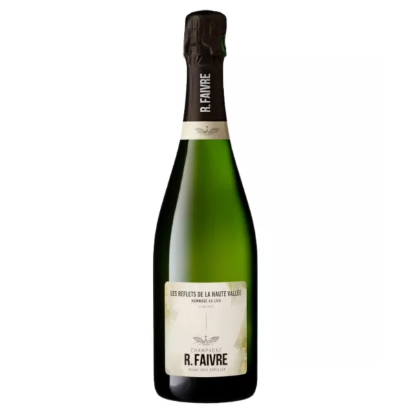 Champán R. Faivre Les Reflets de la Haute Vallée - botella de extra brut del viticultor de Belval-sous-Châtillon