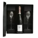 Estuche Champagne Bio Cheurlin Brut con dos copas Lehmann Grand Champagne 30 cl