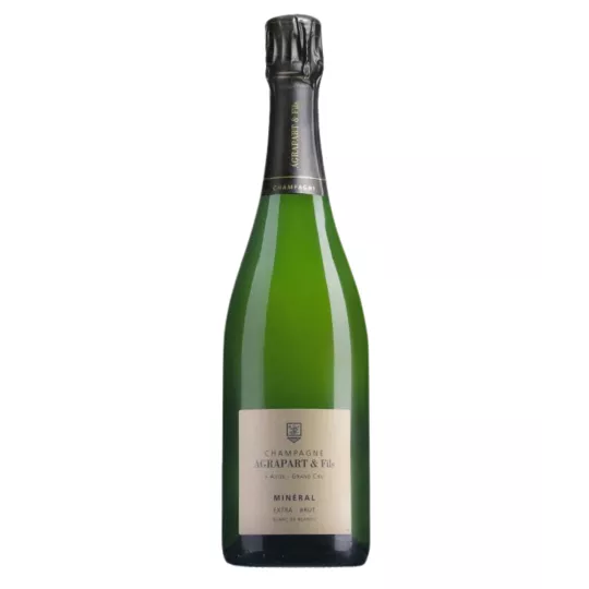 Botella de Champagne Pascal Agrapart Minéral 2019 Extra Brut Grand Cru Blanc de Blancs