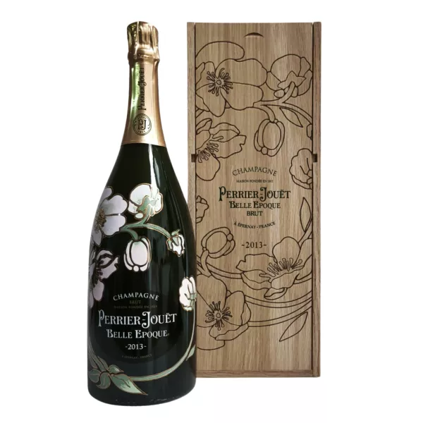 Magnum Perrier-Jouët Belle Époque 2013 en estuche de madera - Champagne Vintage 1.5 L